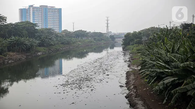 Kanal Banjir Timur Surut