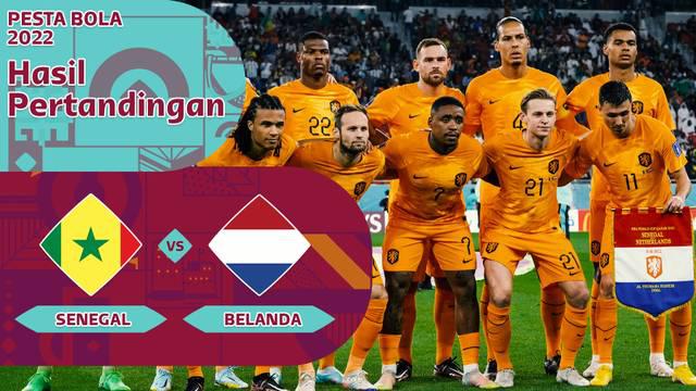 Berita Video, Timnas Belanda Bungkam Timnas Senegal di Laga Pembuka Grup C PIala Dunia 2022 pada Senin (21/11/2022)