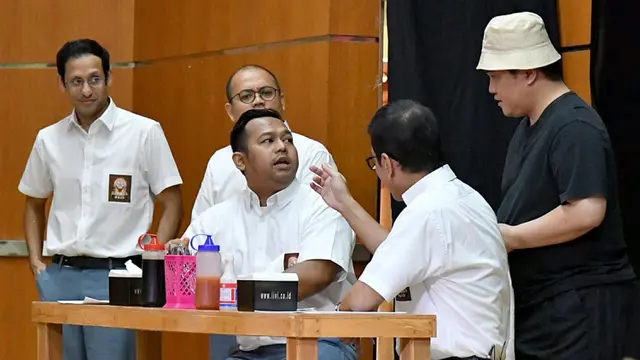 Erick Thohir, Wishnutama dan Nadiem Main Drama di Depan Jokowi