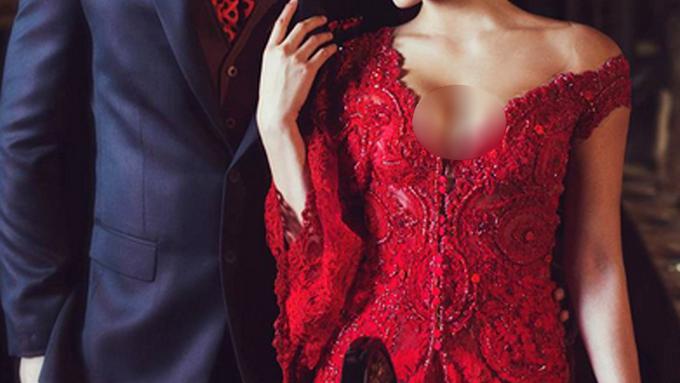 Foto Agnes Monica Wijaya Saputra Edar, Anne Avantie yang