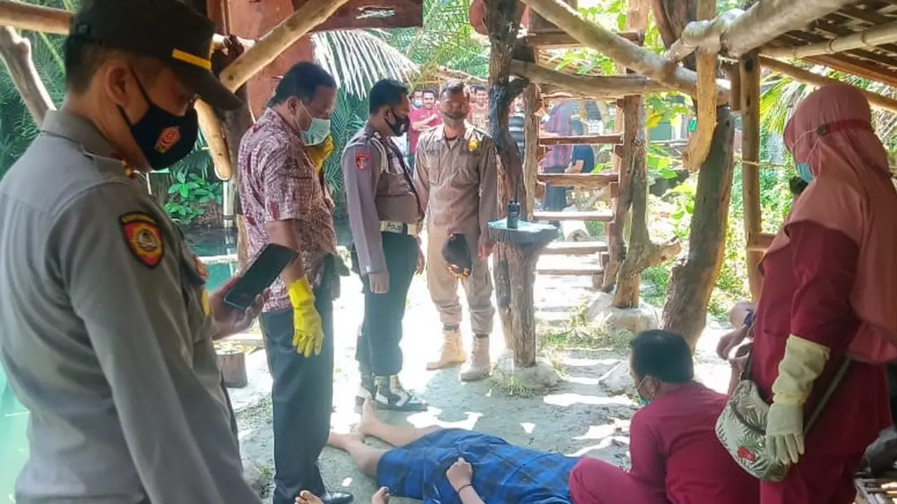 Dua bocah tenggelam di pemandian sendang Silowo Ekowisata Tuban. (Ahmad Adirin/Liputan6.com)