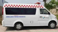 DFSK memodifikasi pikap Super Cab menjadi ambulans. (DFSK)