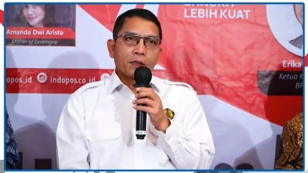 Direktur Jenderal Energi Baru Terbarukan dan Konservasi Energi Kementerian ESDM Dadan Kusdiana dalam diskusi Kemerdekaan Energi di Tengah Krisis Global, Kamis (11/8/2022).