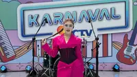 Potret Sridevi Tampil di Karnaval SCTV Majalengka