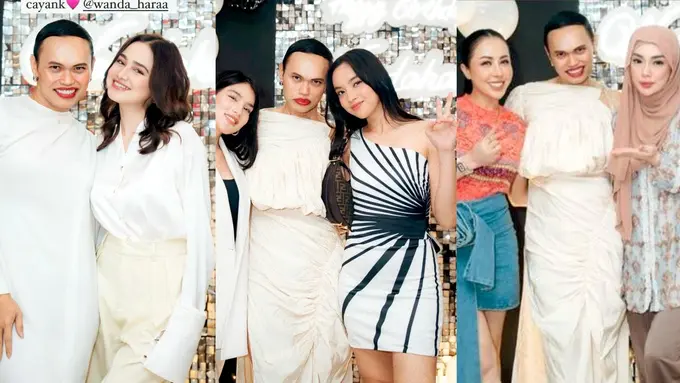 8 Adu Gaya Artis di Pesta Ulang Tahun Wanda Hara, Syifa Hadju Tampil Kasual hingga Celine Evangelista Berhijab