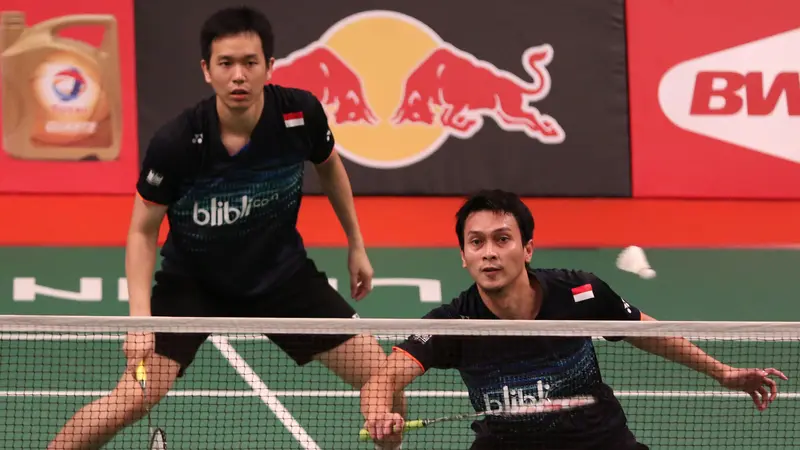 Hendra Setiawan & Mohammad Ahsan_(Bola.com/Arief Bagus)