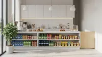 7 Desain Warung dengan Hidden Storage Agar Lega, Rapi dan Fungsional