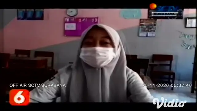 VIDEO: Siswa SMAN 1 Glagah Banyuwangi Kenakan Baju Bebas Saat Sekolah Tatap Muka