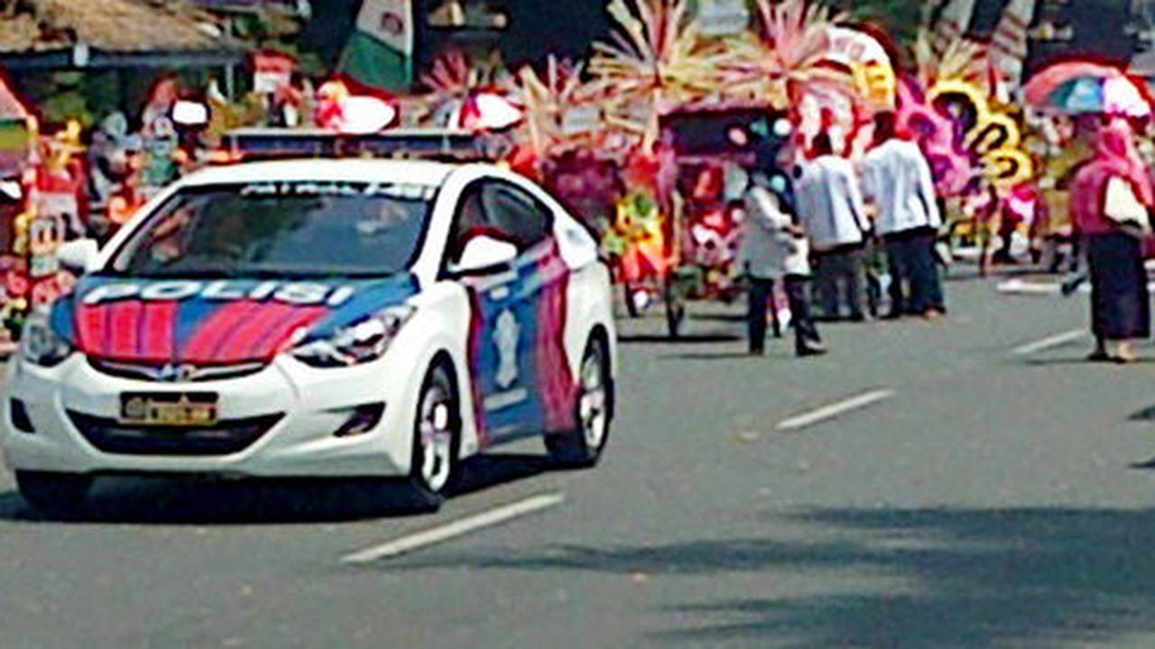 Setelah moge, polisi biarkan karnaval siswa TK terobos lampu merah