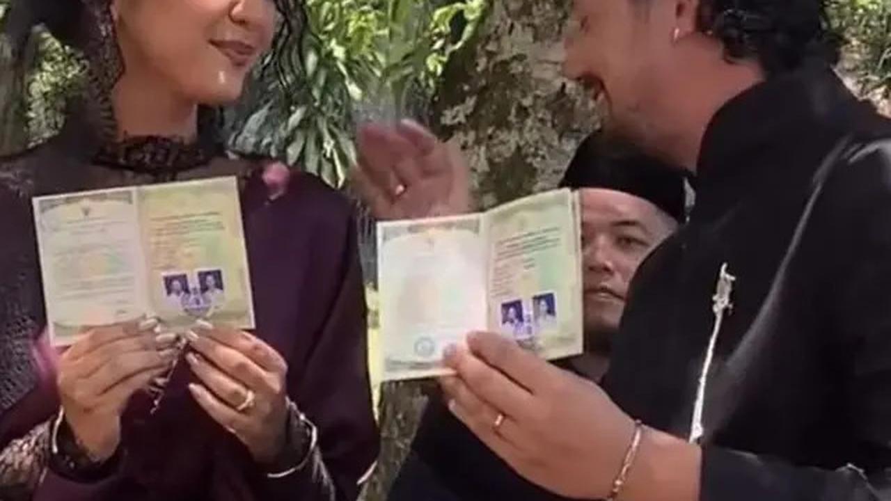 6 Potret Tasha Serena, Istri Keenan Pearce yang Tampil Menawan saat Akad Nikah