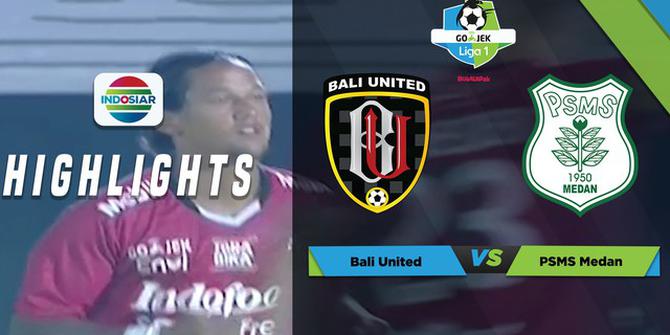 VIDEO: Gol Bali United dari Free Kick Irfan Bachdim yang Dianulir Saat Hadapi PSMS
