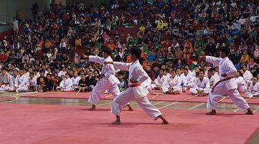 Peraih Medali SEA Games 2021 Ikut Meriahkan Kejuaraan Karate di Nganjuk