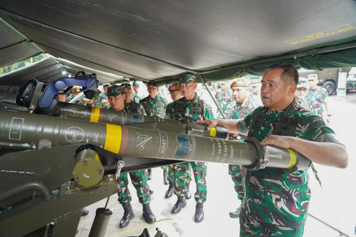 FOTO: Beragam Inovasi Litbanghan TNI AD Diperlihatkan di Menlatpur Kostrad