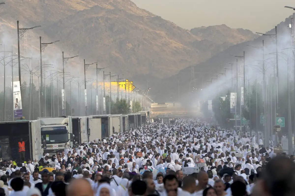Jemaah Haji Wukuf di Arafah