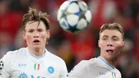 Napoli Cetak 9 Gol dalam 8 Pertandingan Liga Champions Musim Ini, 7 di Antaranya Diborong Duo Eks MU