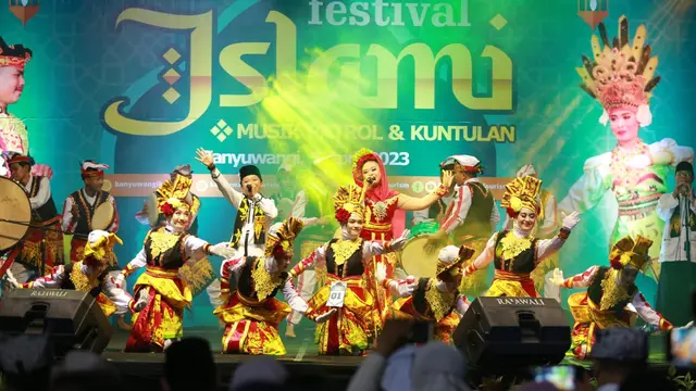 Festival musik patrol dan kuntulan di Banyuwangi berlangsung meriah (Istimewa)