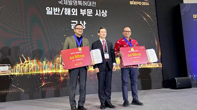 Pertagas meraih penghargaan di Bitgaram International Exposition of Electric Power Technology (BIXPO) Awards 2024. (Dok Pertagas)