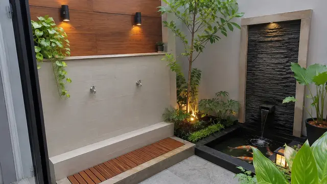 9 Model Tempat Wudhu Minimalis Dekat Taman, Bikin Area Bersuci Makin Nyaman