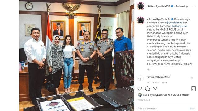 Nikita Willy (Foto: Instagram/@nikitawillyofficial94)