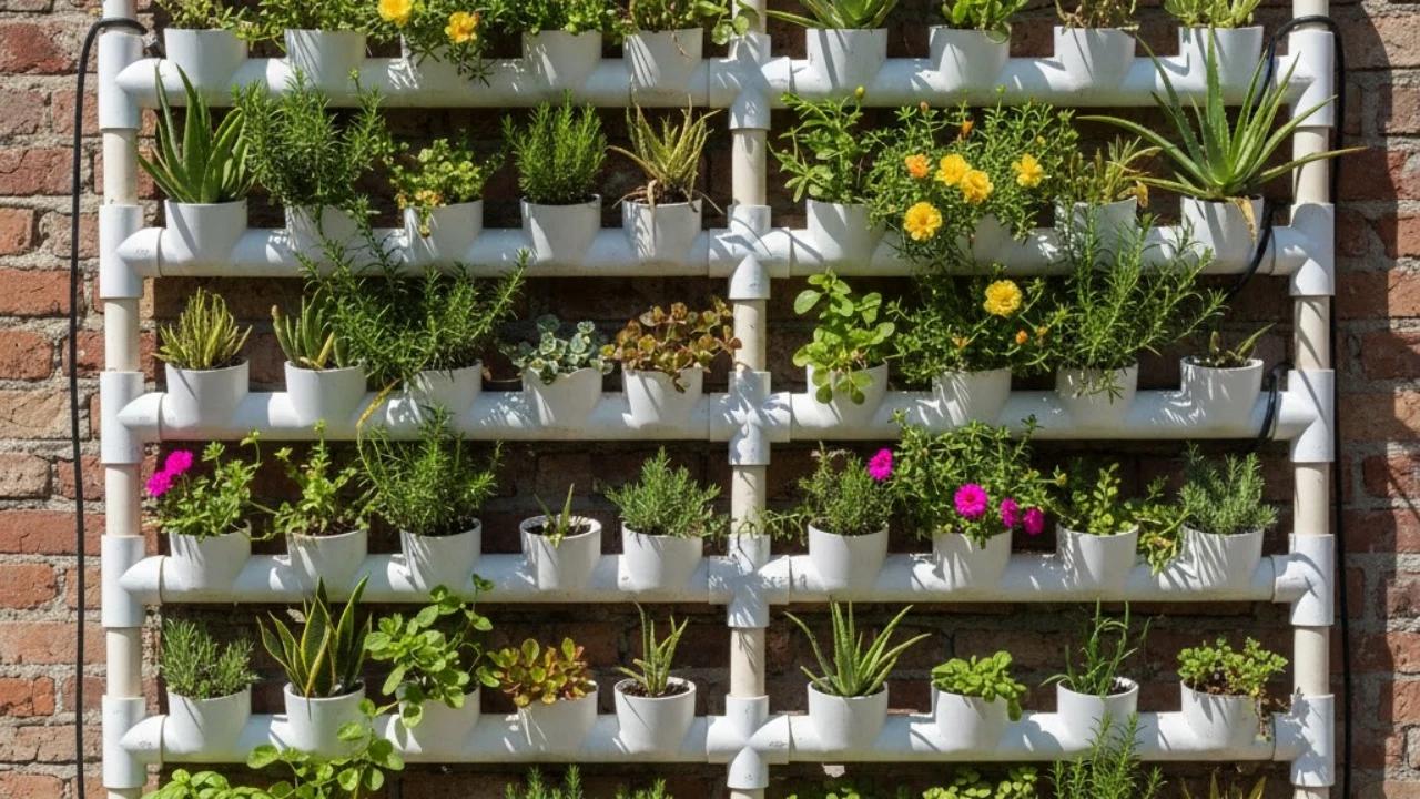 8 Tanaman Paling Tahan Panas untuk Kebun Vertikal PVC, Tingkatkan Kualitas Udara Sekitar Rumah