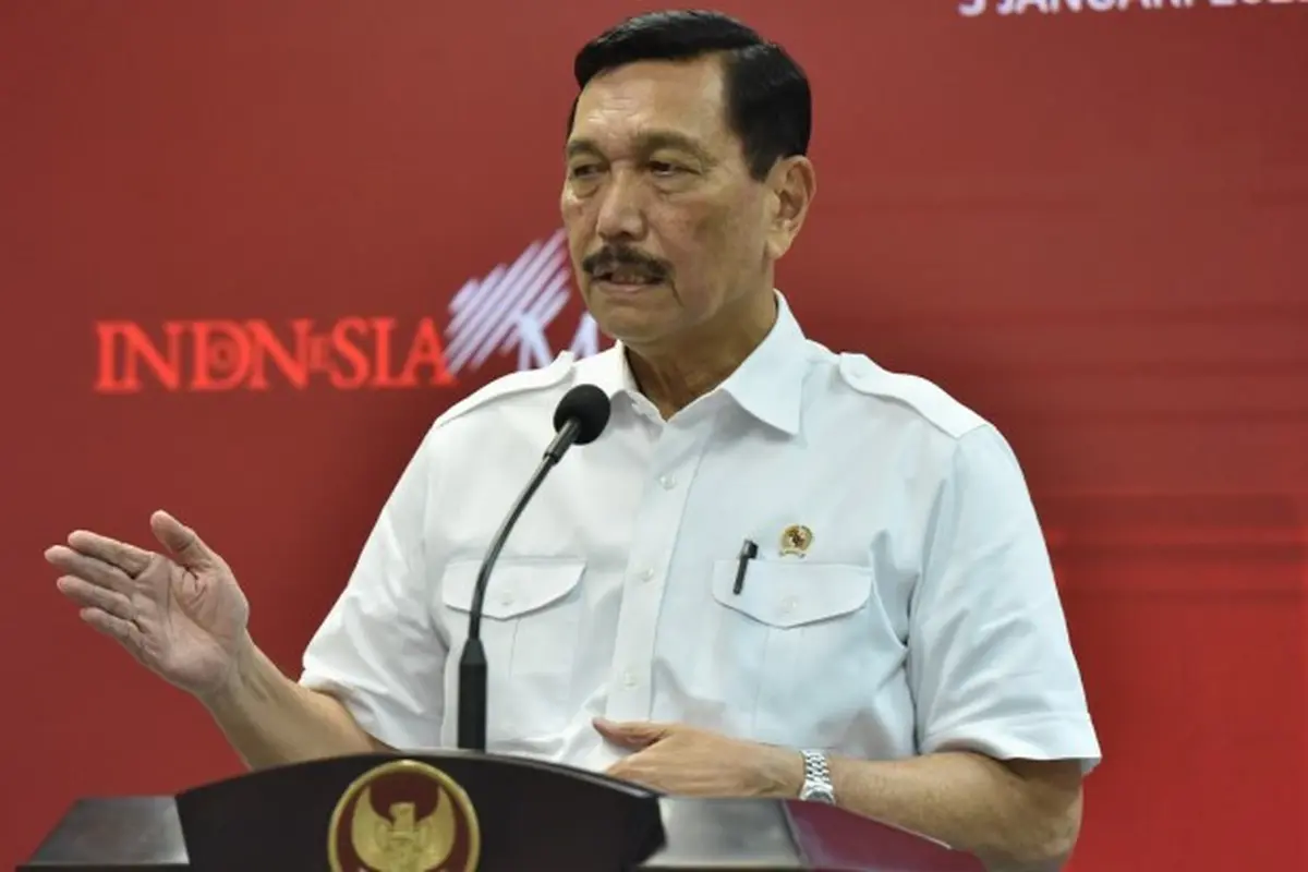 Menko Marves Luhut B. Pandjaitan