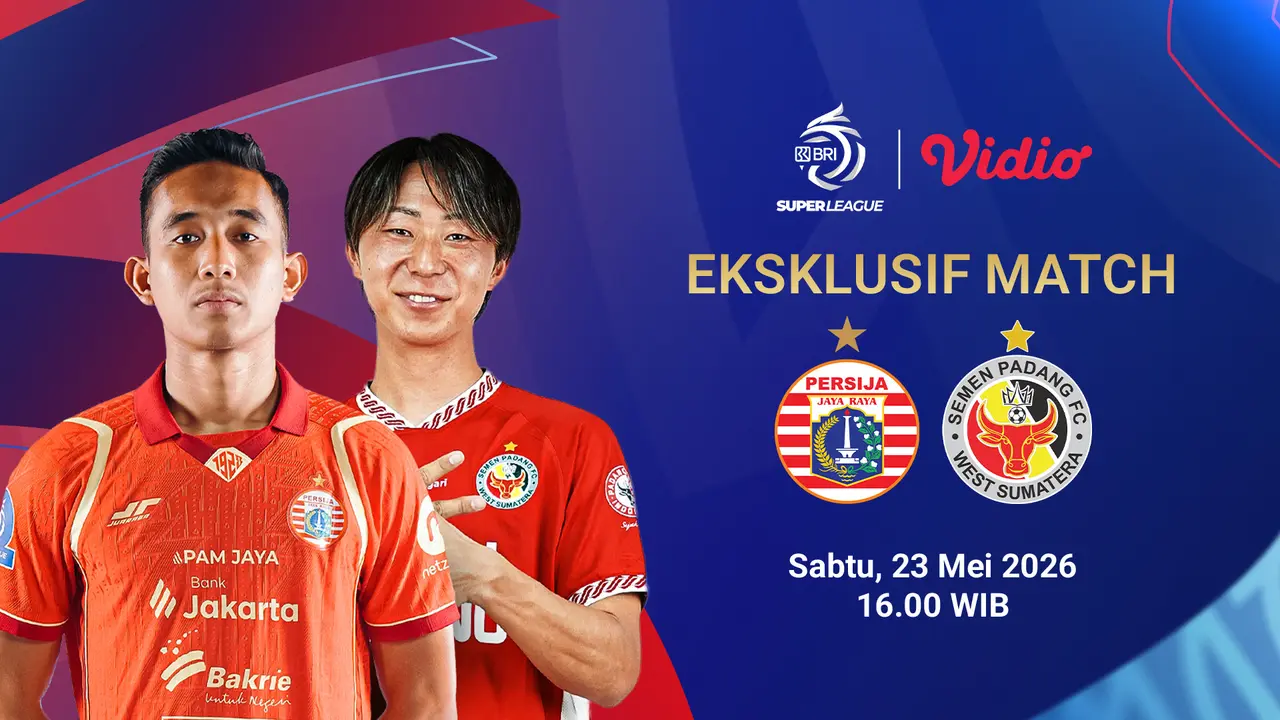 Saksikan Persija vs Semen Padang FC eksklusif di Vidio. (dok. vidio.com)