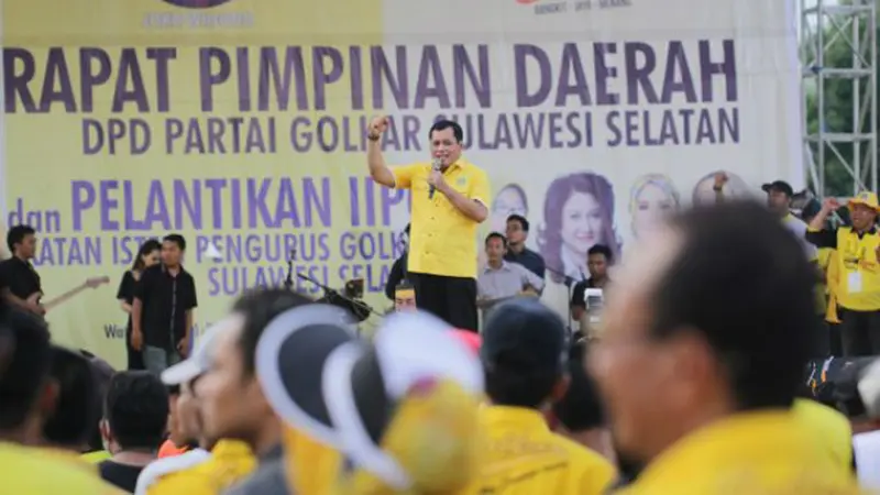 Nurdin Halid dapat dukungan DPD Golkar