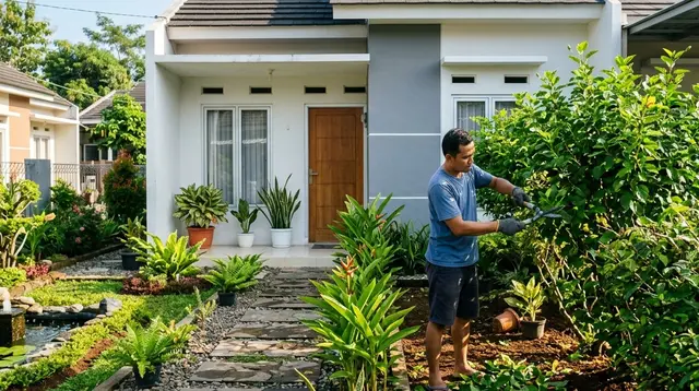 Cara Menata Taman Depan Rumah agar Tidak Mengundang Nyamuk, Cegah DBD