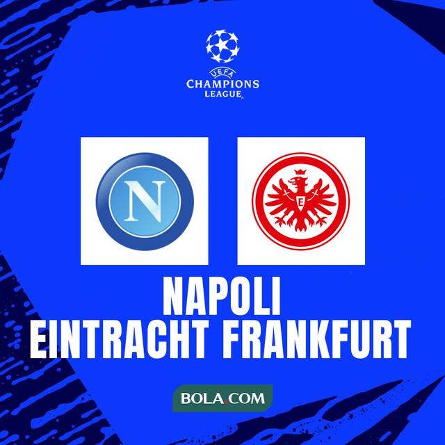 Liga Champions - Napoli Vs Eintracht Frankfurt