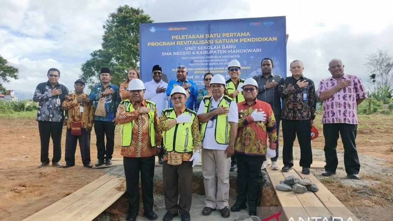 Pembangunan SMAN 4 Manokwari: Pemerintah Alokasikan Rp8,1 Miliar untuk Infrastruktur Pendidikan