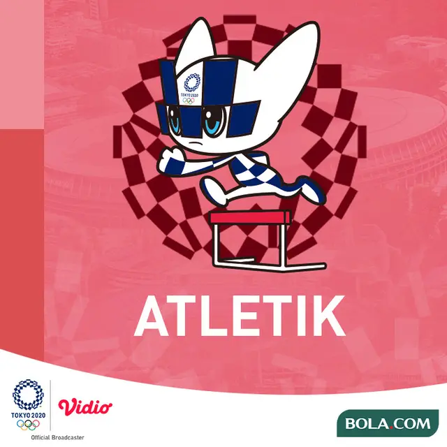 Olimpiade 2020 - Ilustrasi cabang olahraga atletik