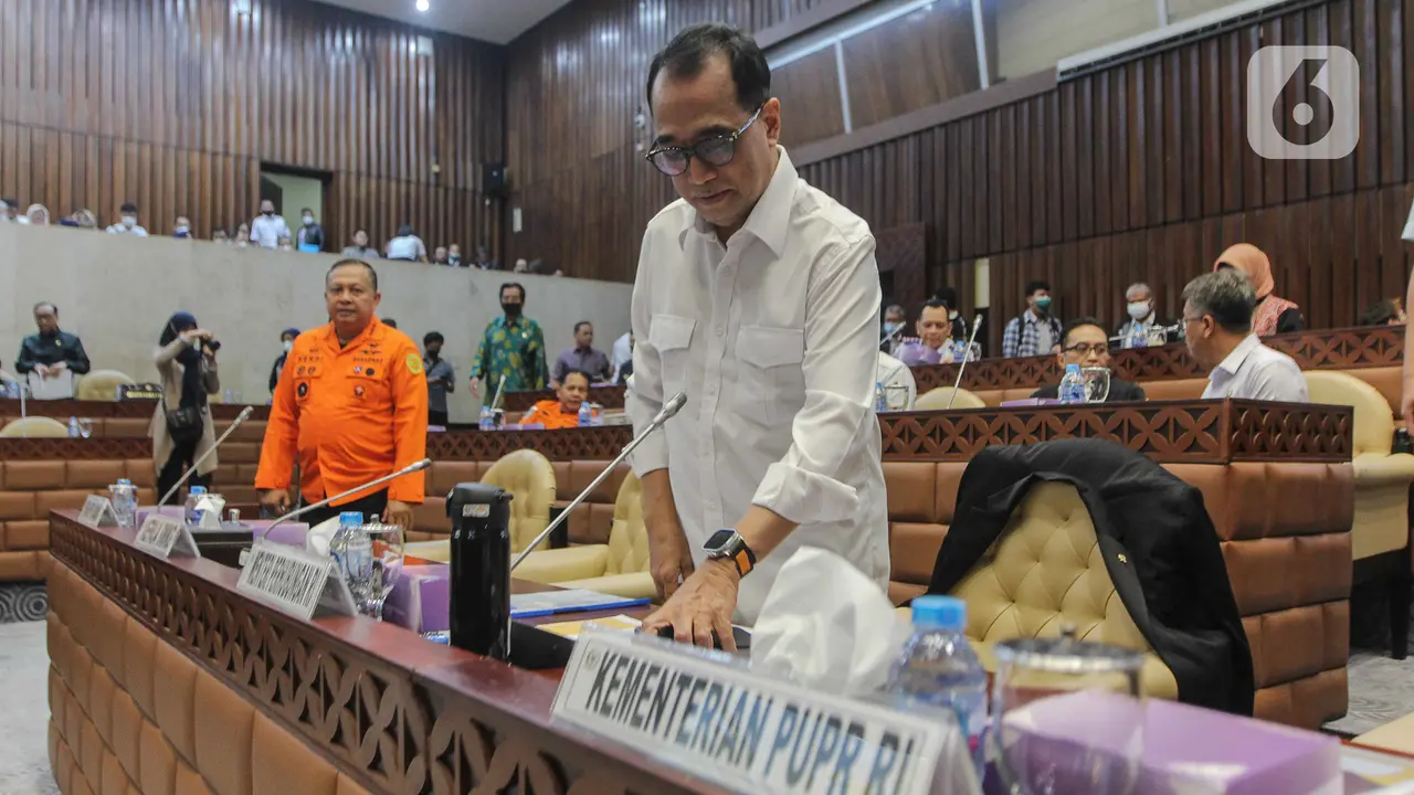rapat kerja Komisi V dengan Menhub, basarnas, bmkg