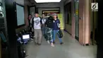 Polisi mengamankan VM dari informan yang mengaku mengenal wanita muda tanpa busana tersebut.