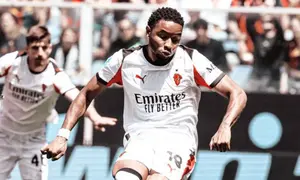 AC Milan meraih kemenangan 2-1 atas Genoa pada laga pekan ke-37 Serie A di Stadio Comunale Luigi Ferraris, Genoa, Minggu (17/05/2026) sore WIB. Satu dari dua gol Milan dicetak Christopher Nkunku. (dok. AC Milan)