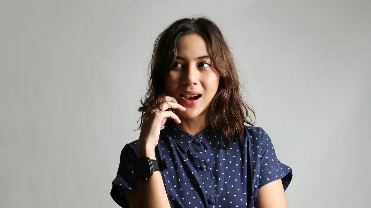 [Fimela] Adinda Thomas Visit Film KKN
