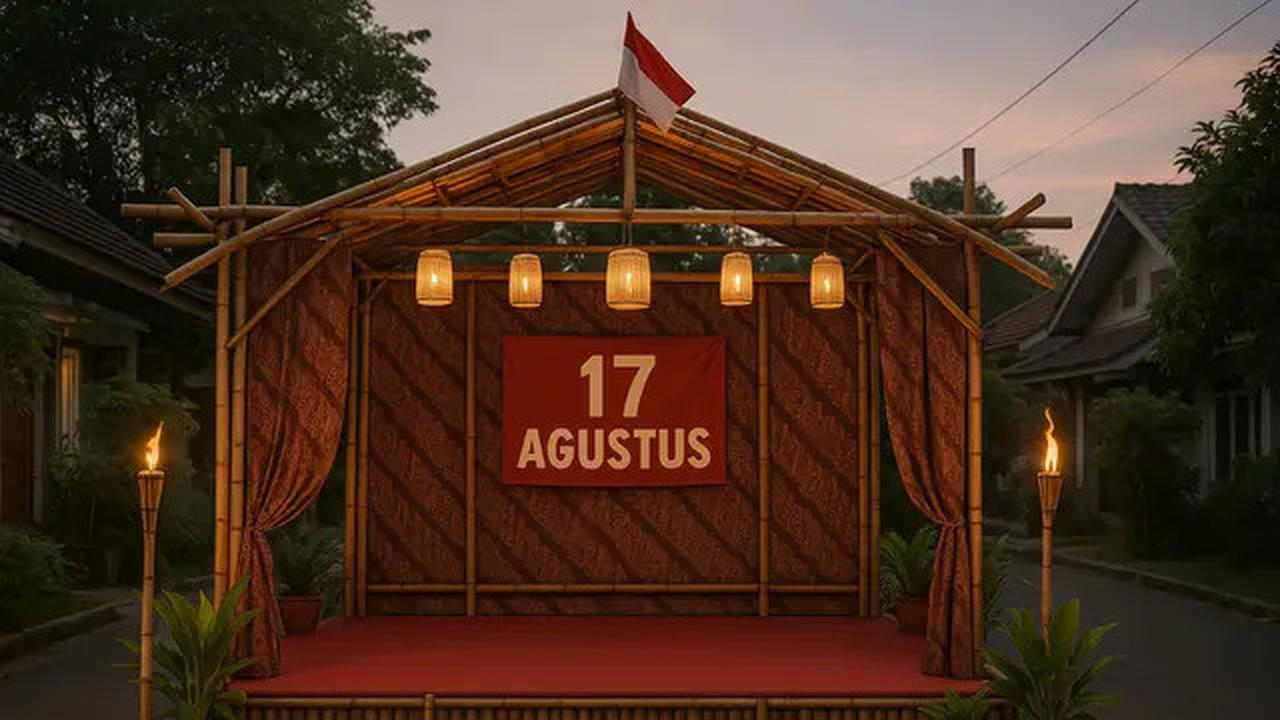 8 Dekorasi Panggung 17 Agustus Simple Elegan untuk Acara di Desa hingga Perumahan