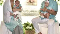 Gaya Berjemur Anak Cynthia Lamusu - Surya Saputra Bikin Gemas