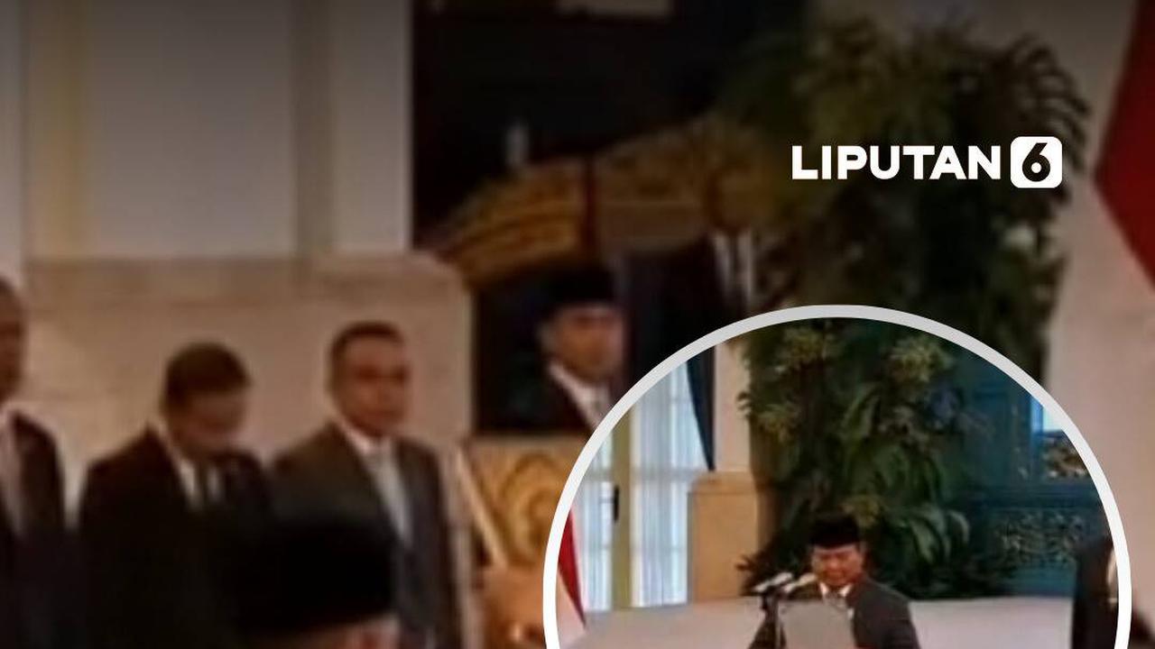 Di Hadapan Prabowo, Adies Kadir Ucapkan Sumpah Jabatan Hakim MK