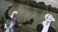 Putri JK Ikut Mancing Bareng Ultah Jokowi
