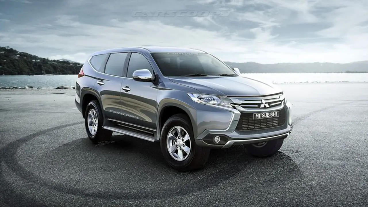 Pajero Sport Rendering