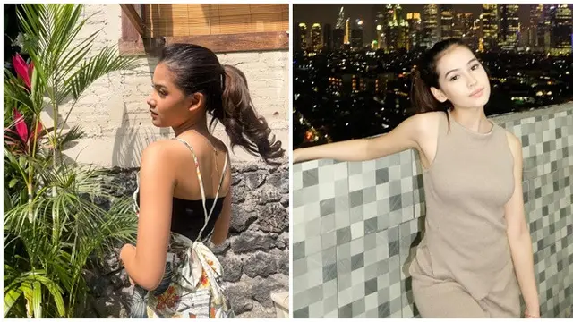 Pacari Kakak Adik, Ini 6 Potret Beda Gaya Callista Arum dan Sandrinna Michelle