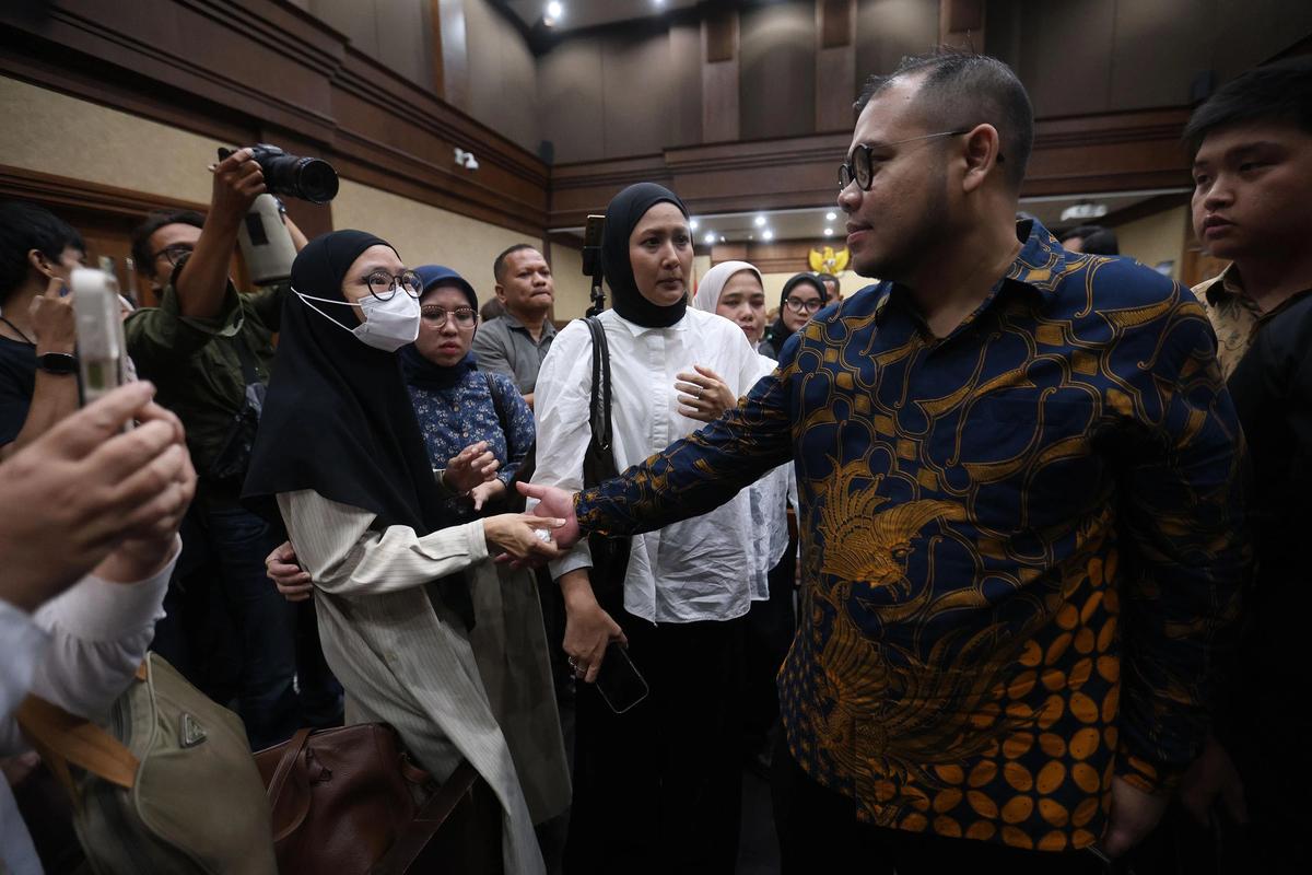 FOTO: Eks Konsultan Kemendikbudristek Divonis 4 Tahun dalam Kasus Chromebook