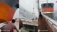Kapal Kargo Raksasa Hantam Kapal Nelayan China di Selat Singapura