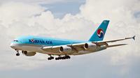 Maskapai penerbangan asal Korea Selatan (Korsel), Korean Air, Sabtu (29/7), resmi terbangi langit Lombok dari Bandara Incheon Seoul, Korsel.