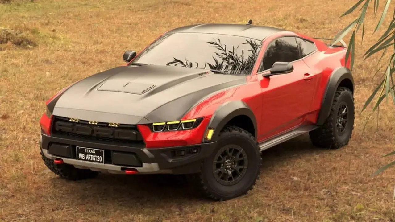 Render Mustang Raptor Off-Road