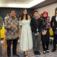 Aurelie Moeremans dalam campaign #MakinHepii bersama Kementerian KOMINFO (dok. KOMINFO)