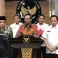 Menko Polhukam Mahfud Md di kantornya, Jakarta, Rabu (27/11/2019). (Liputan6.com/Putu Merta Surya Putra)