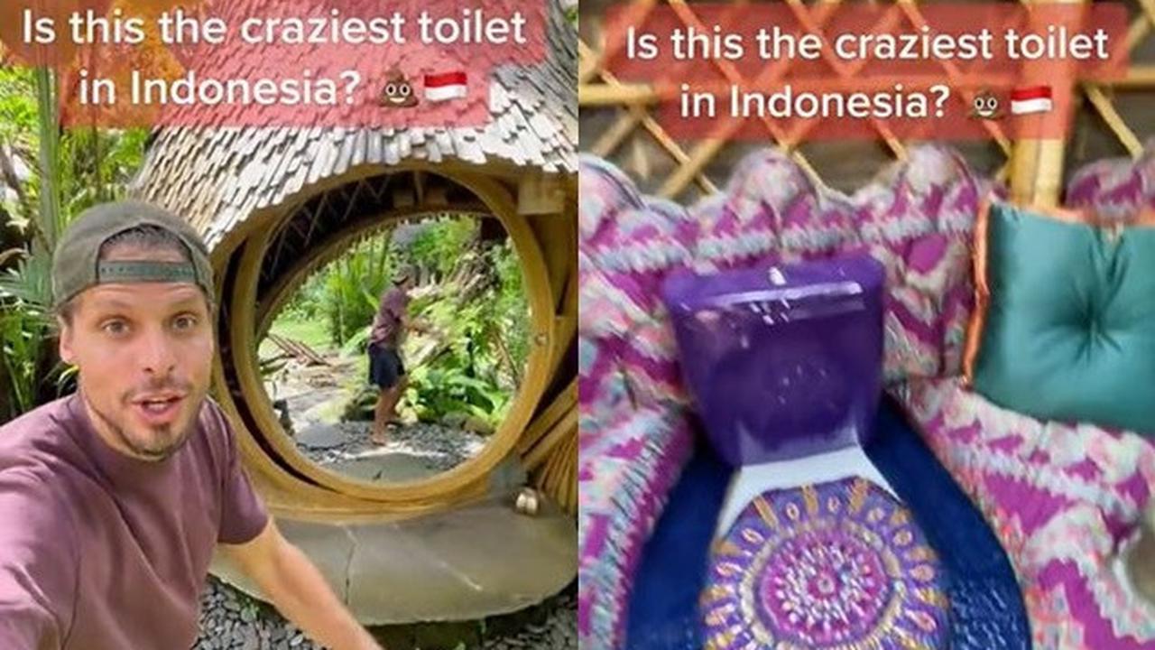 Dari Luar Bak Gubuk, Penampakan Toilet Ini Bikin Melongo