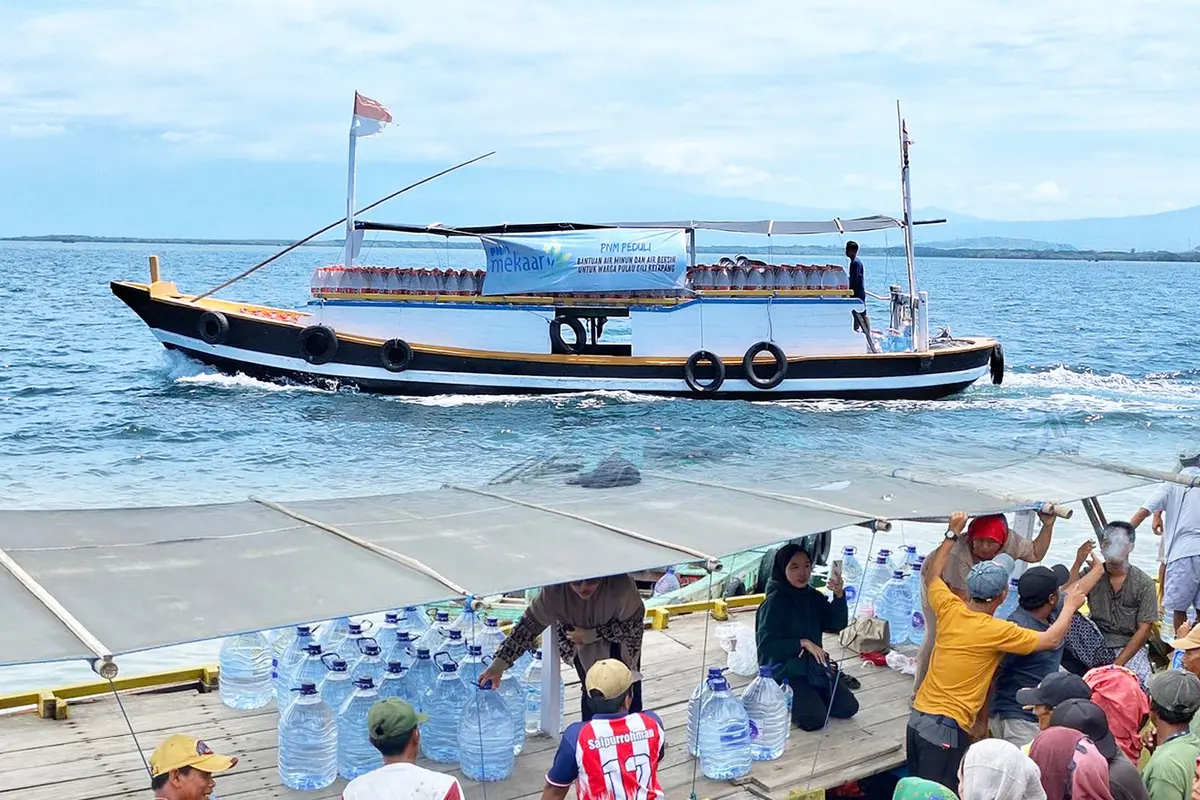 Warga Gili Ketapang, Kabupaten Probolinggo (Istimewa)
