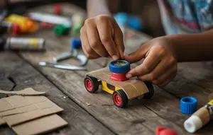 Cara Bikin Mobil-Mobilan dari Kardus dan Barang Bekas, Mudah untuk Anak